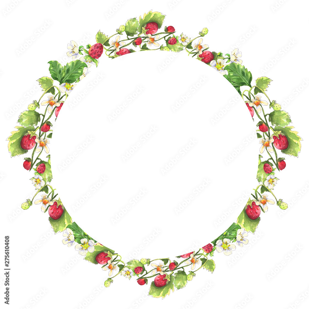 Strawberry wreath Strawberry wreath
