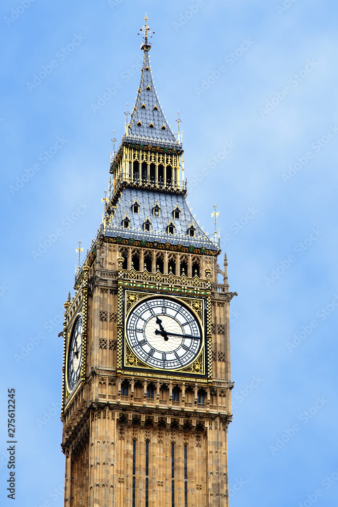 London, the Big Ben clock tower