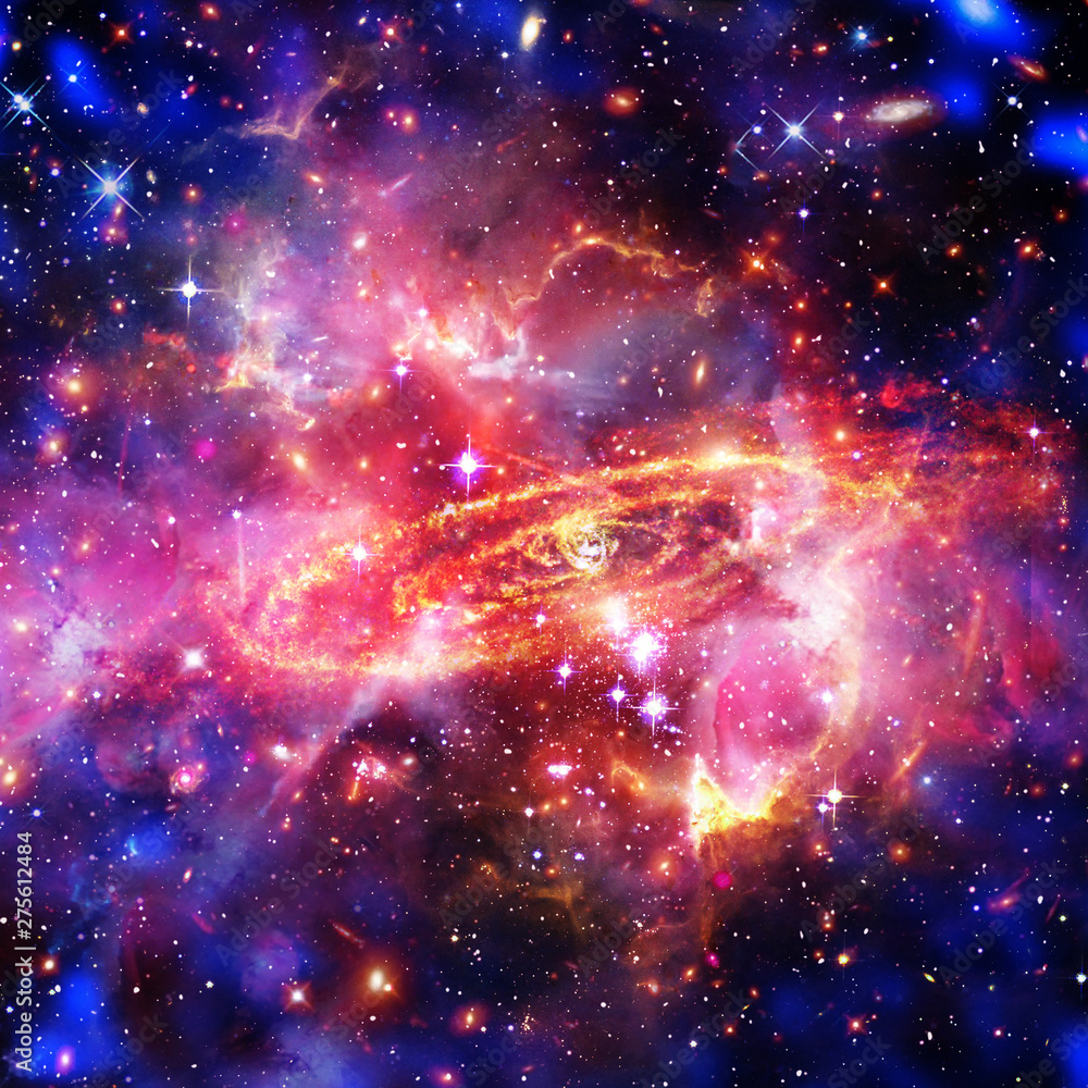 Space Background with Colorful Galaxy Cloud Nebula. The elements of this image furnished by NASA. Space Background with Colorful Galaxy Cloud Nebula. The elements of this image furnished by NASA.