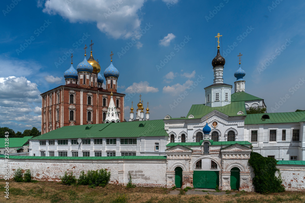 Панорама Рязанского кремля.