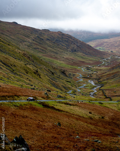 Wallpaper Mural English Highlands Scotland Driving Winding Road  Torontodigital.ca