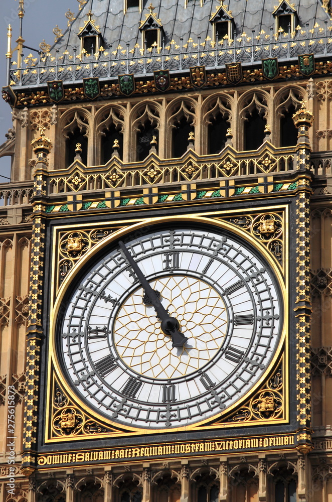 Closeup of the Big Ben clock tower. London, UK Closeup of the Big Ben clock tower. London, UK