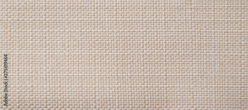 Macro textile pattern background. Natural cotton fabrics.