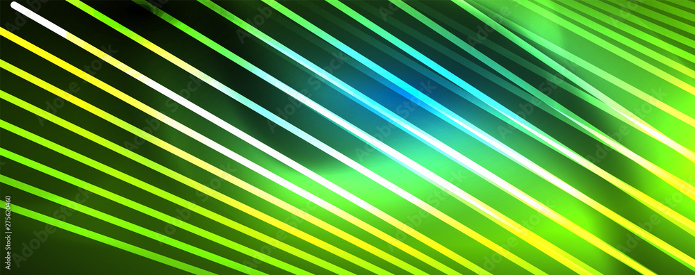 Neon blue glowing lines, magic energy space light concept, abstract background wallpaper design Neon blue glowing lines, magic energy space light concept, abstract background wallpaper design