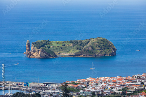 View from the mountains of Vila Franca do Campo, Sao Miguel, Azores