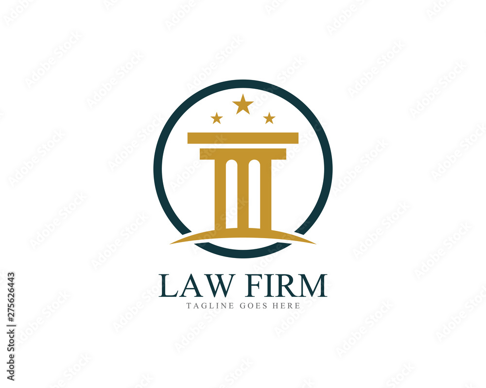 Pillar Logo Template. Column Vector illustration design Pillar Logo Template. Column Vector illustration design
