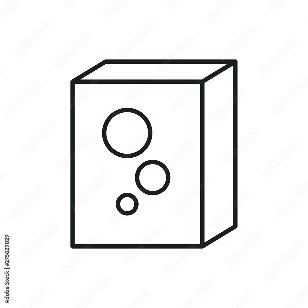 washing powder vector icon washing powder vector icon