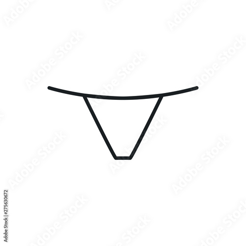 underpants vector icon