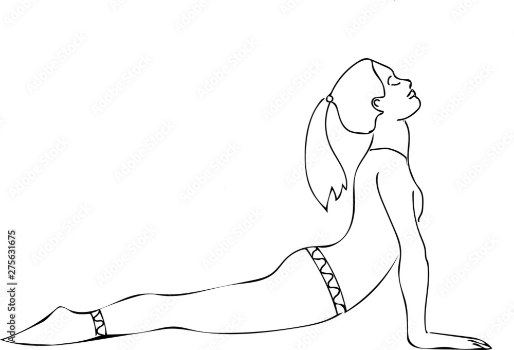 Yoga Asana Urdhva Mukha Shvanasana Yoga Asana Urdhva Mukha Shvanasana