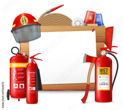 Fire Fighting Frame Composition