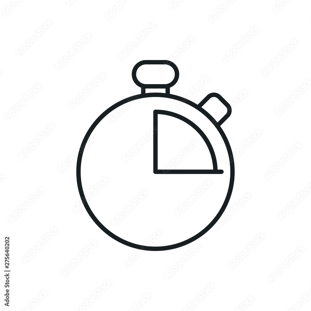stopwatch vector icon stopwatch vector icon