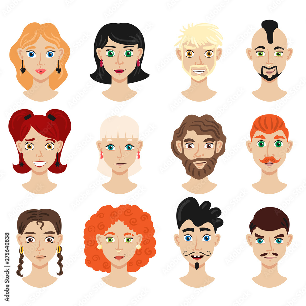 Portrait Face Creator Set Portrait Face Creator Set