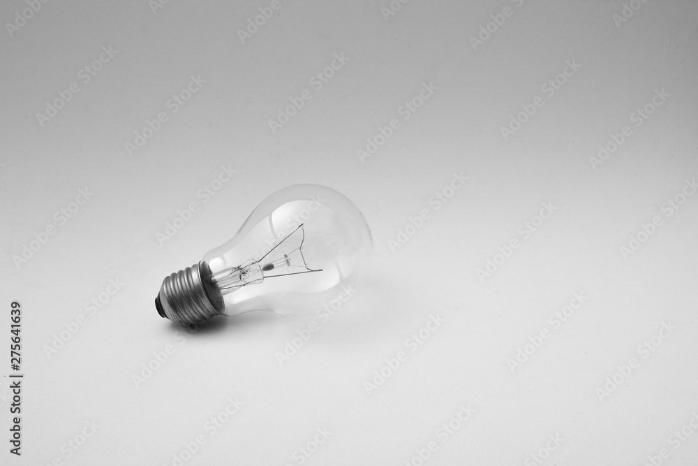 Ceiling lamp with shadow isolated on pale grey background Ceiling lamp with shadow isolated on pale grey background