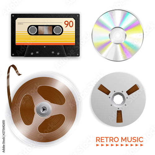 Retro Music Medium Set