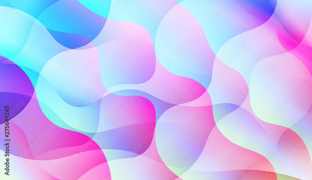 Geometric Pattern With Lines, Wave. Blur Sweet Dreamy Gradient Color Background. For Your Graphic Invitation Card, Poster, Brochure. Vector Illustration. Geometric Pattern With Lines, Wave. Blur Sweet Dreamy Gradient Color Background. For Your Graphic Invitation Card, Poster, Brochure. Vector Illustration.