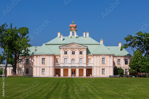 View from the courtyard of the Grand Menshikov Palace, Lomonosov, Leningrad region, Russia