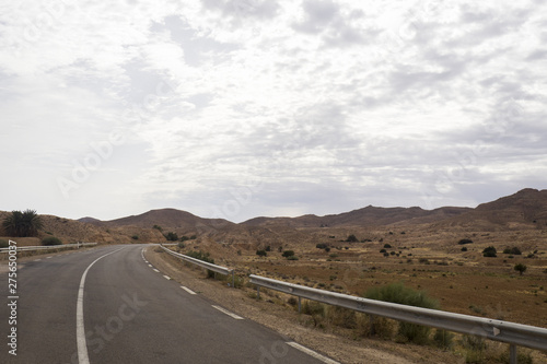 Chebika, Matmata, mountains in Tunisia and oasis
