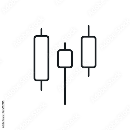 japanese candle vector icon