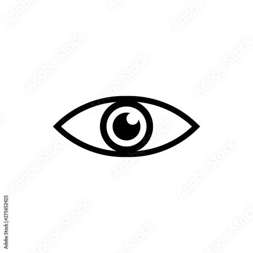 Eye vector icon. Look and Vision icon.