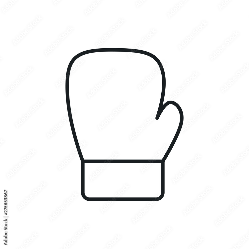 boxing glove vector icon boxing glove vector icon