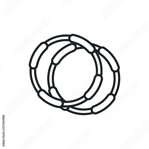 hoop vector icon