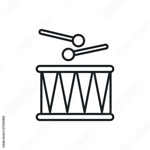 drum vector icon