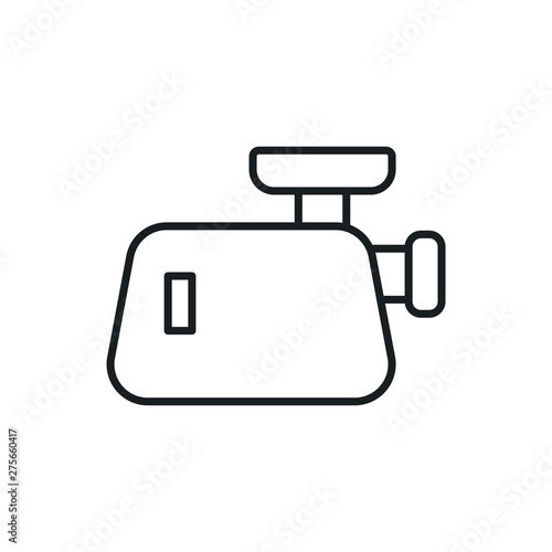  meat grinder vector icon