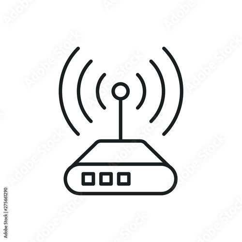 router vector icon