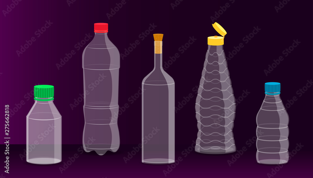 free space on glass and plastic bottle for your drink flavouring promotion present. beautiful strong background. vector illustration eps10 free space on glass and plastic bottle for your drink flavouring promotion present. beautiful strong background. vector illustration eps10