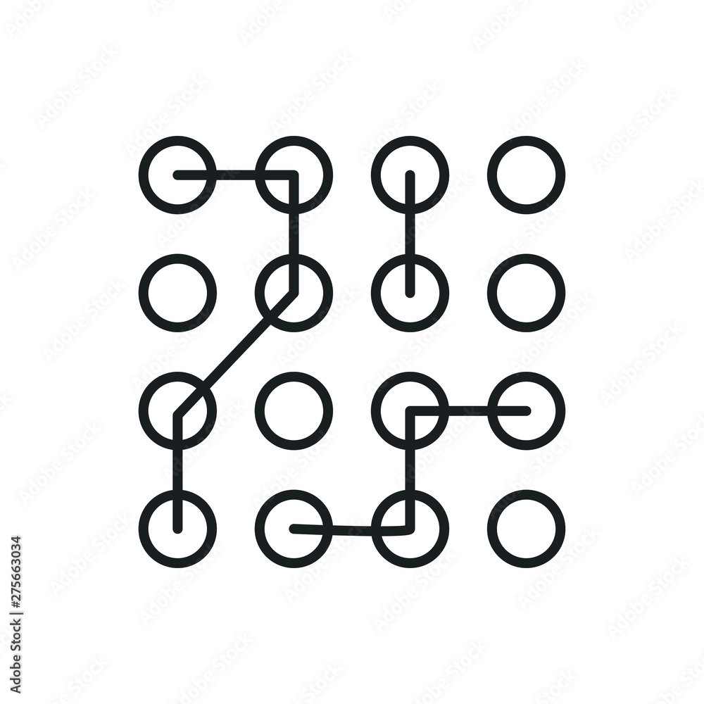 Fototapeta premium circuit vector icon