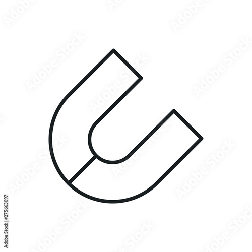 magnet vector icon