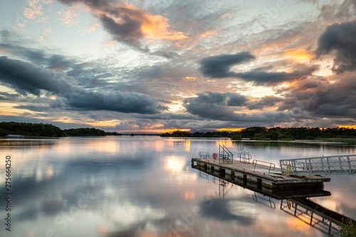 Sunset at Lough Leane in Killarney National Park