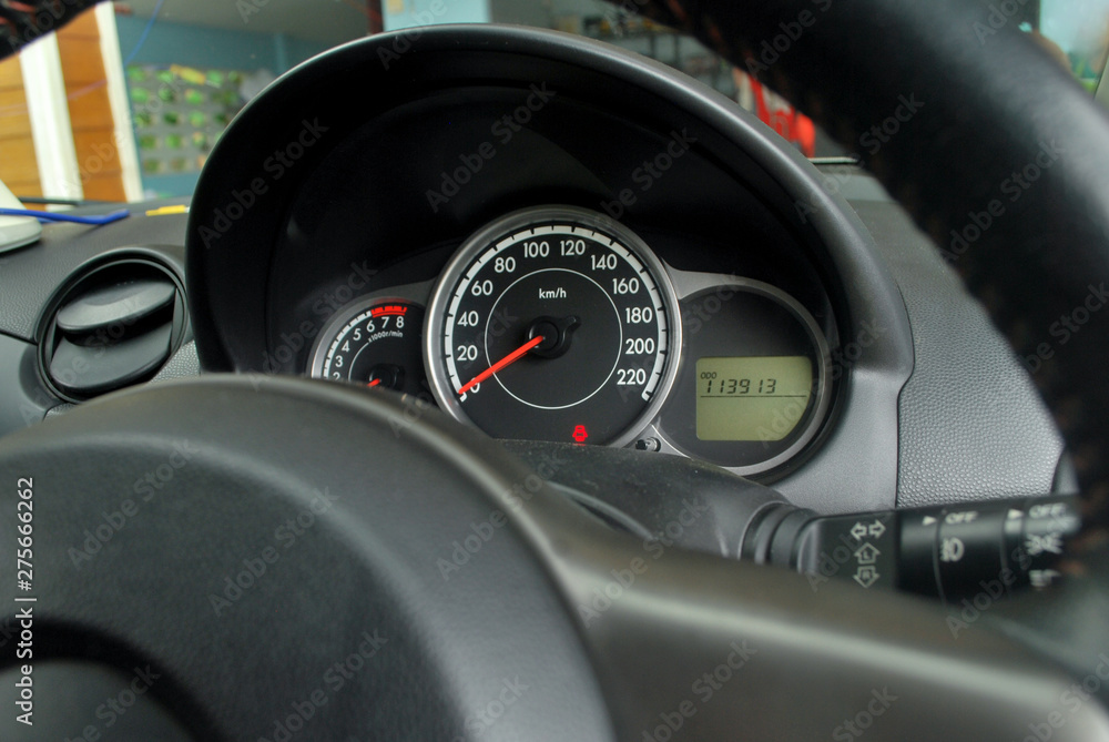 Car dashboard, radio, turn signal, mirror system and other panel Car dashboard, radio, turn signal, mirror system and other panel