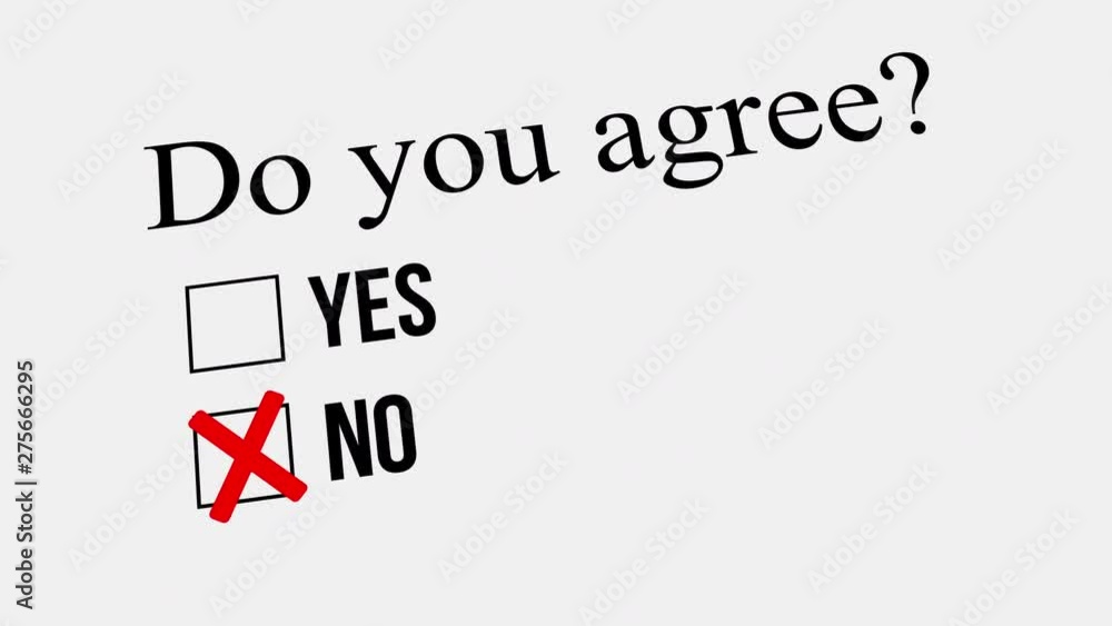 Question and answer. Do you agree – No. Survey. Question and answer. Do you agree – No. Survey.