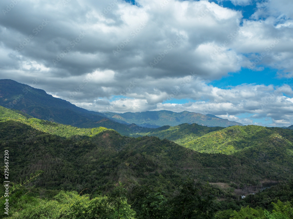 view of mountains