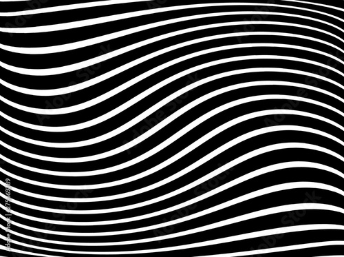 Texture with wavy, curves lines.