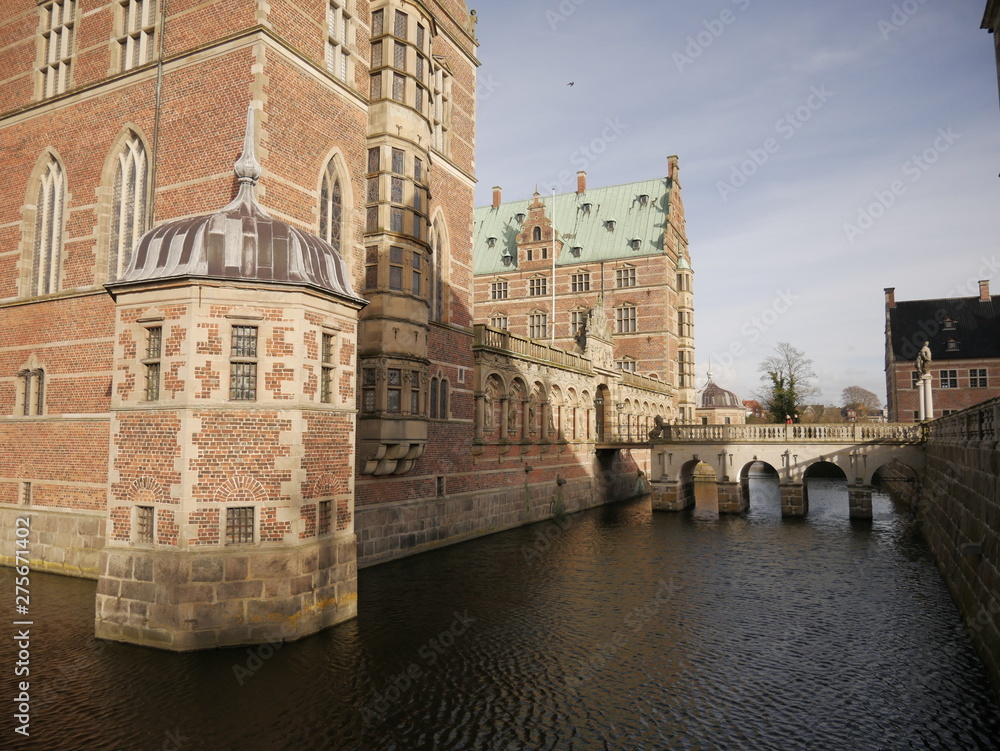 Obraz premium Frederiksborg moat