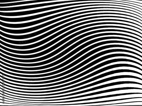 Texture with wavy, curves lines.