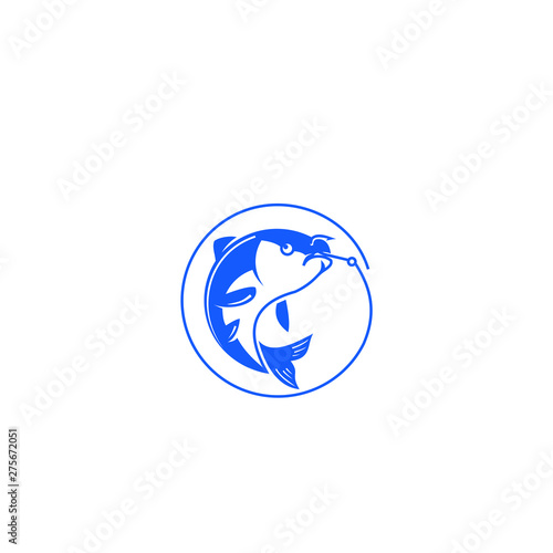 logo fish vector for inspiration