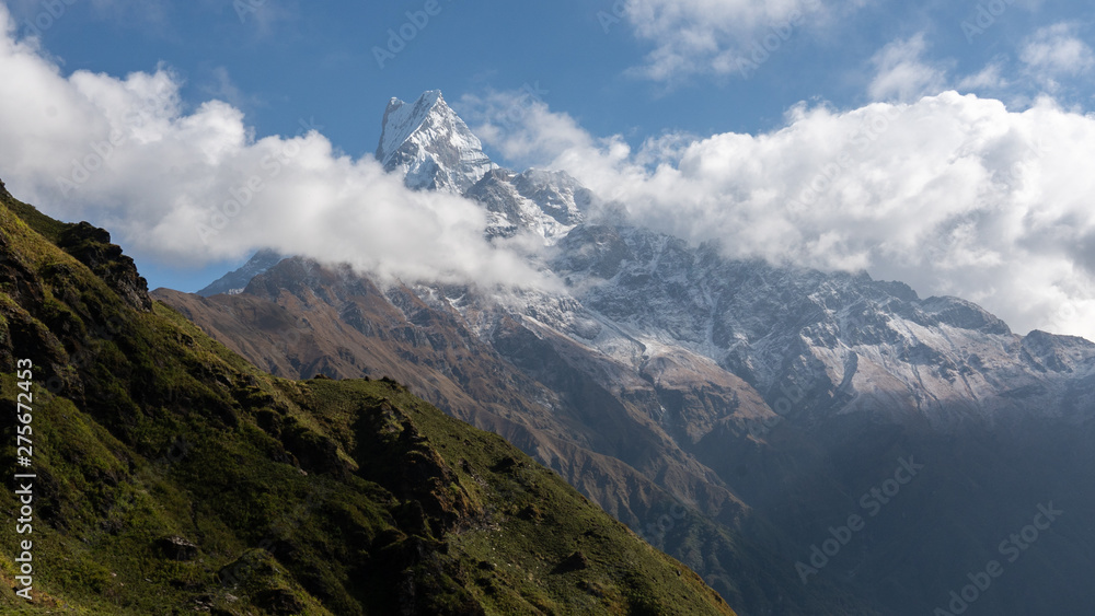 Nepal, Annapurna. Mardi Himal trek.