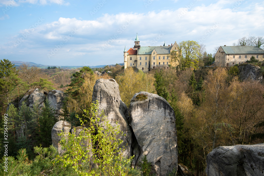 Hruba Skala castle in the heart of Bohemian Paradise Hruba Skala castle in the heart of Bohemian Paradise