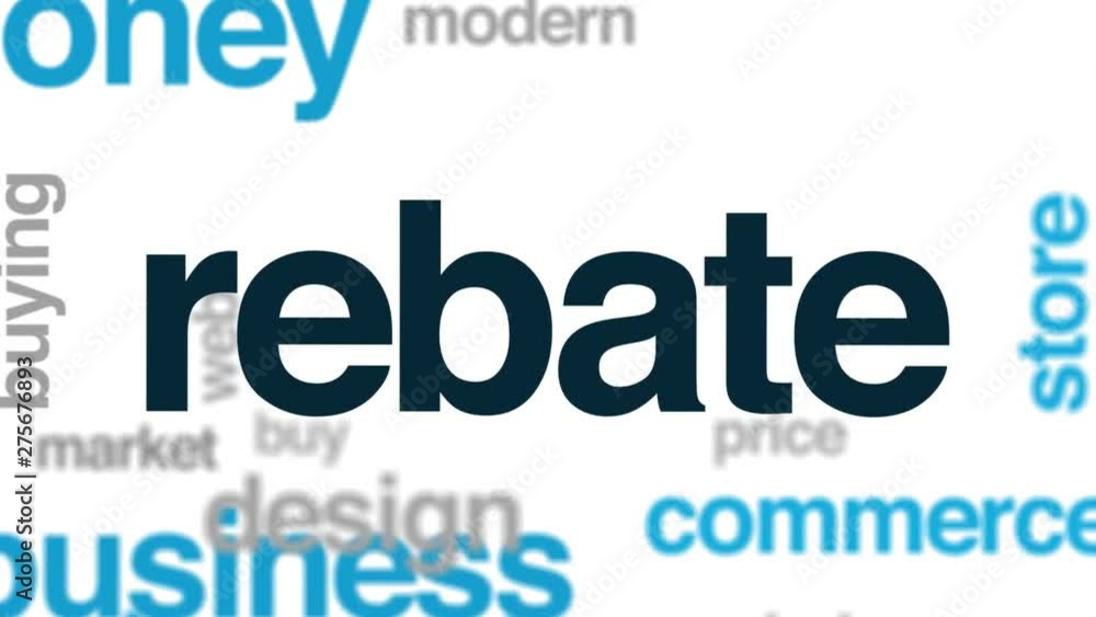 Rebate animated word cloud. Kinetic typography. Rebate animated word cloud. Kinetic typography.