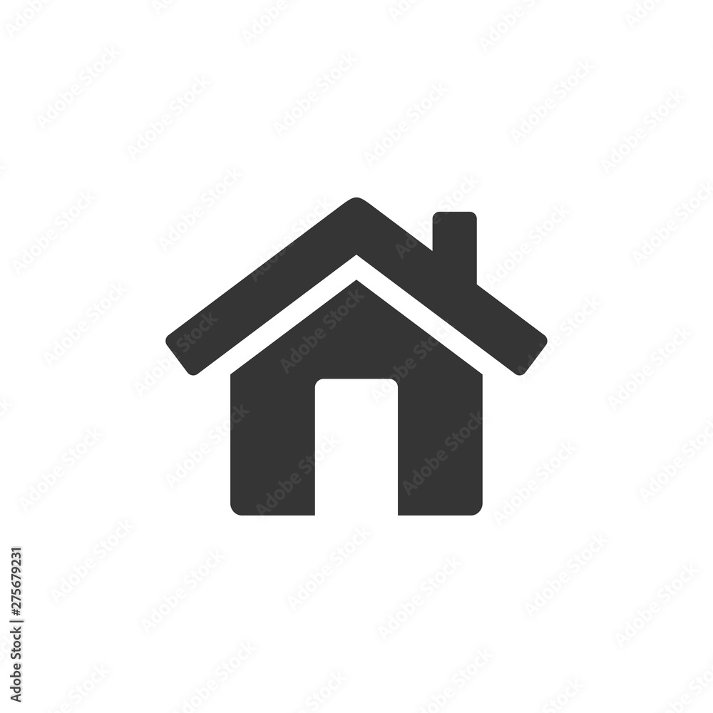 Home icon template black color editable. House symbol vector sign isolated on white background. Simple logo vector illustration for graphic and web design. Home icon template black color editable. House symbol vector sign isolated on white background. Simple logo vector illustration for graphic and web design.
