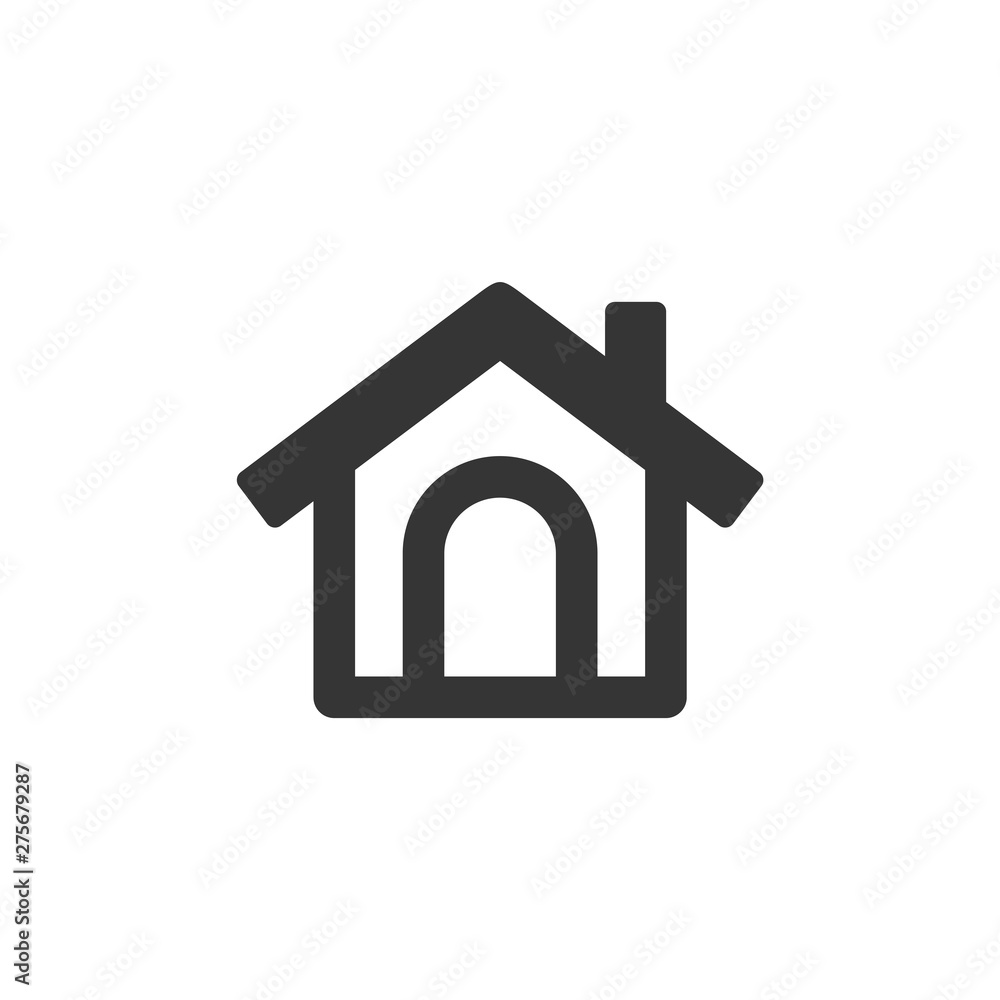 Home icon template black color editable. House symbol vector sign isolated on white background. Simple logo vector illustration for graphic and web design. Home icon template black color editable. House symbol vector sign isolated on white background. Simple logo vector illustration for graphic and web design.