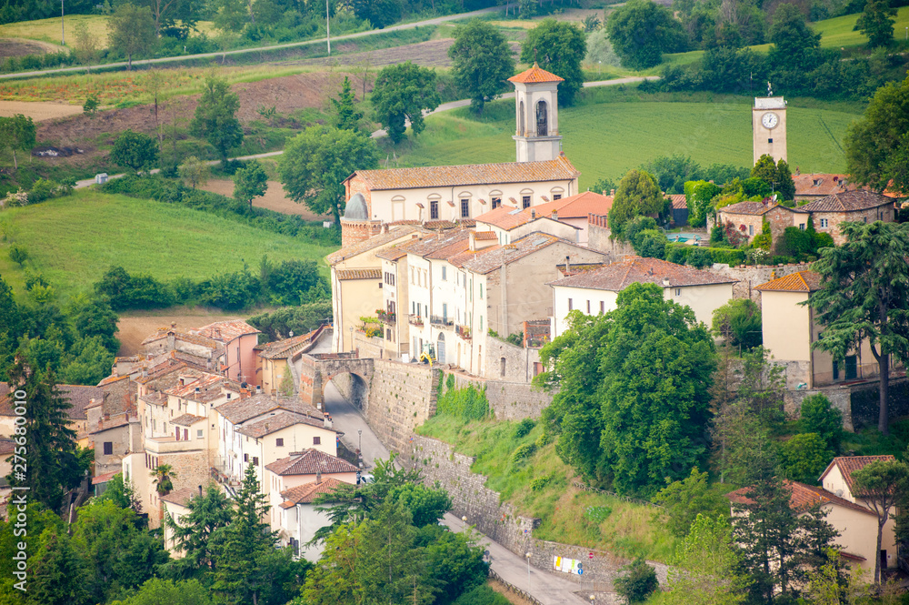 Il borgo di Monterchi (Arezzo)