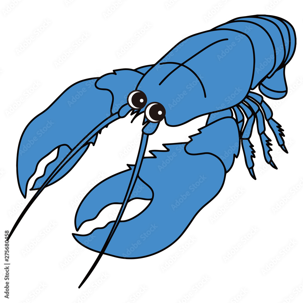 ロブスター Lobster ベクター イラスト Stock ベクター Adobe Stock