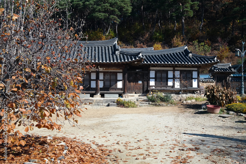 Obraz premium Dalgsil Folk Village, South Korea