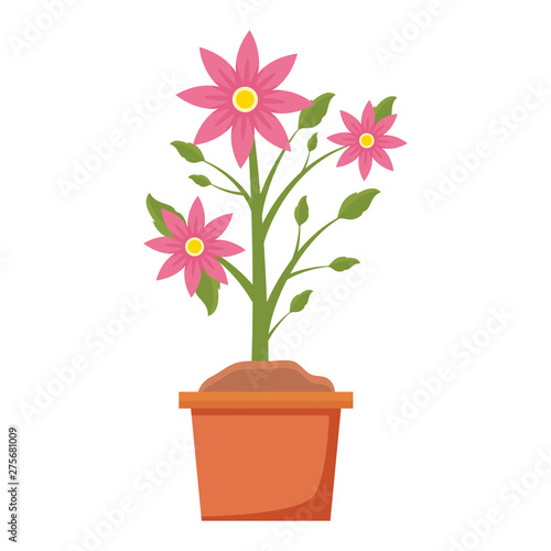 tools decoration gardening flat design