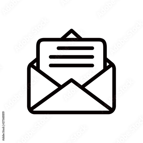 envelope icon vector