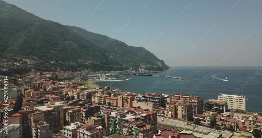 Panorama del porto di Castellammare Panorama del porto di Castellammare